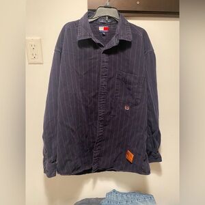 Tommy Hilfiger Classic Naval Issue Button Down / Dress Shirt || Size - Large